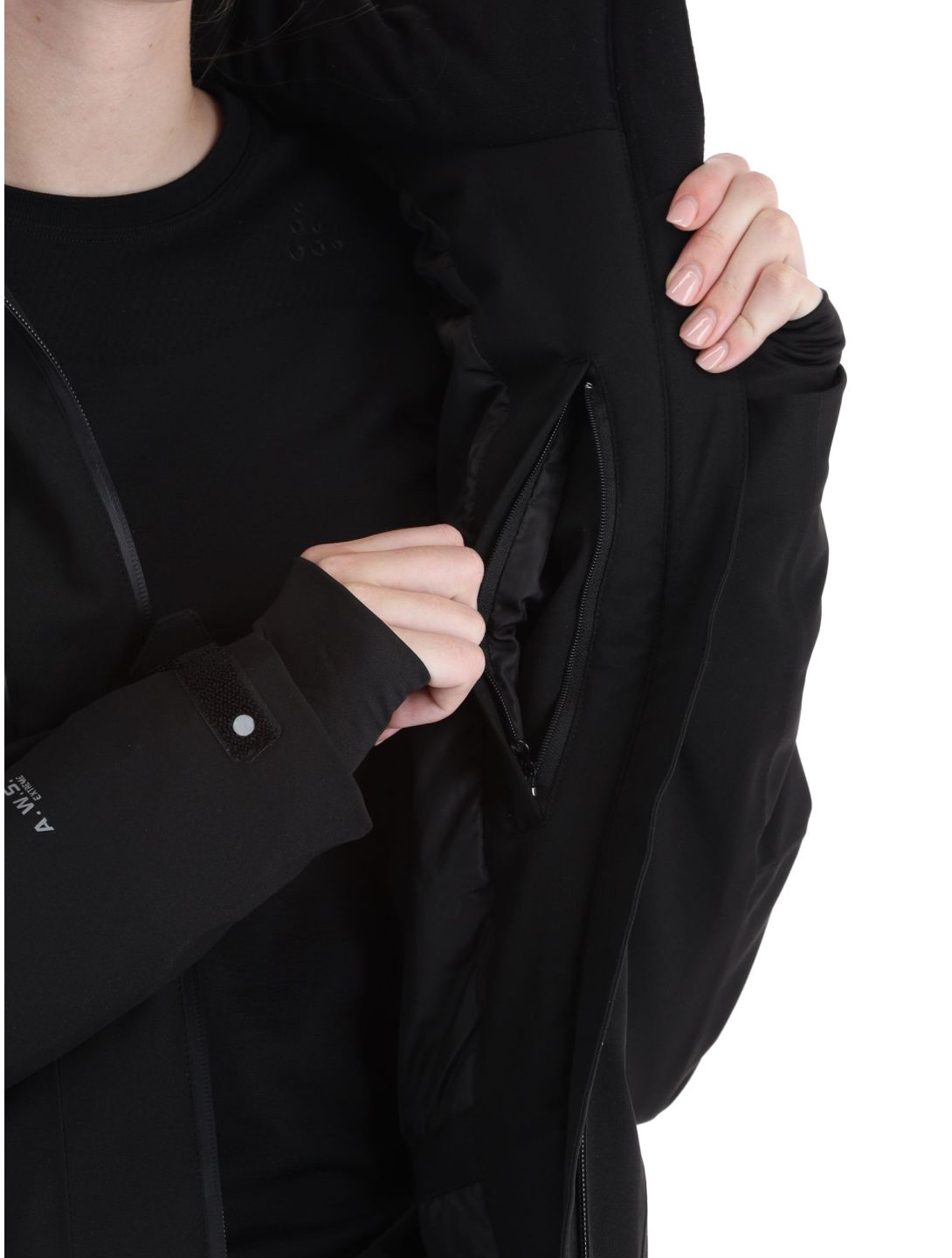 Icepeak, Friona chaqueta de esquí mujeres Black negro 