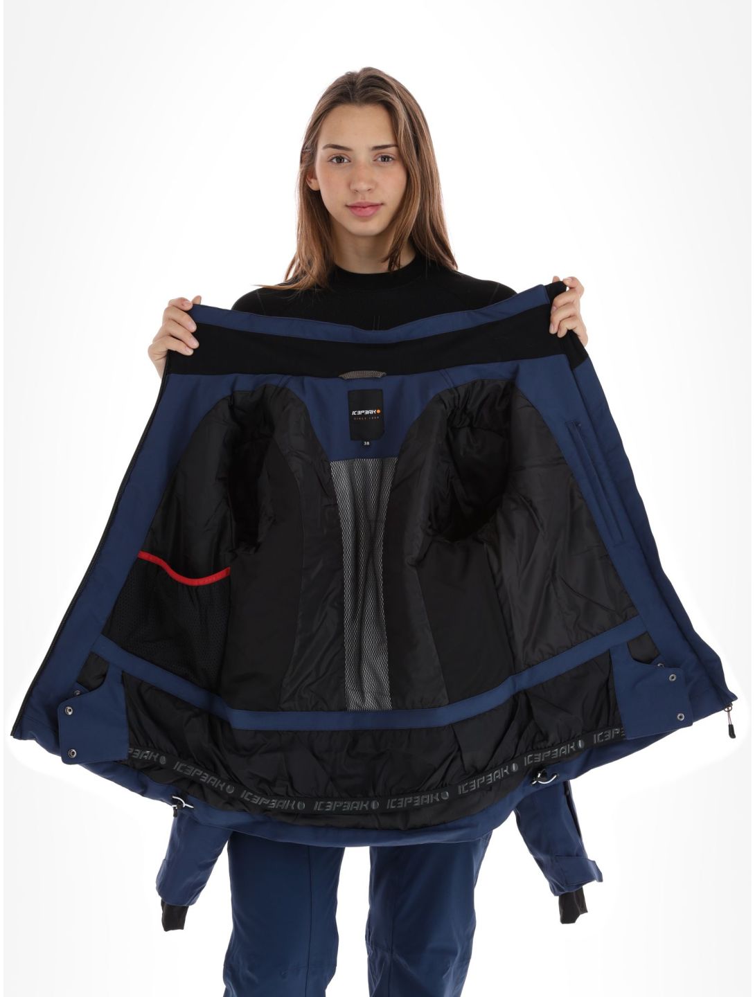 Icepeak, Friona chaqueta de esquí mujeres Dark Blue azul 