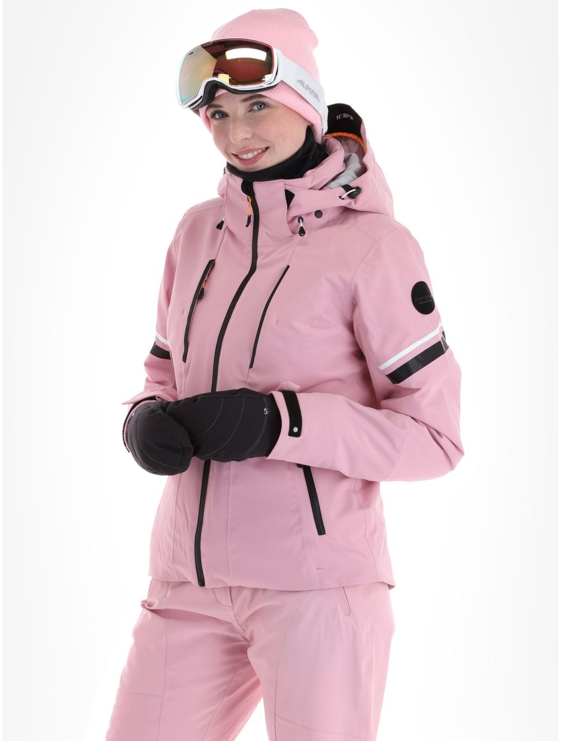 Icepeak, Friona chaqueta de esquí mujeres Lavender rosa 