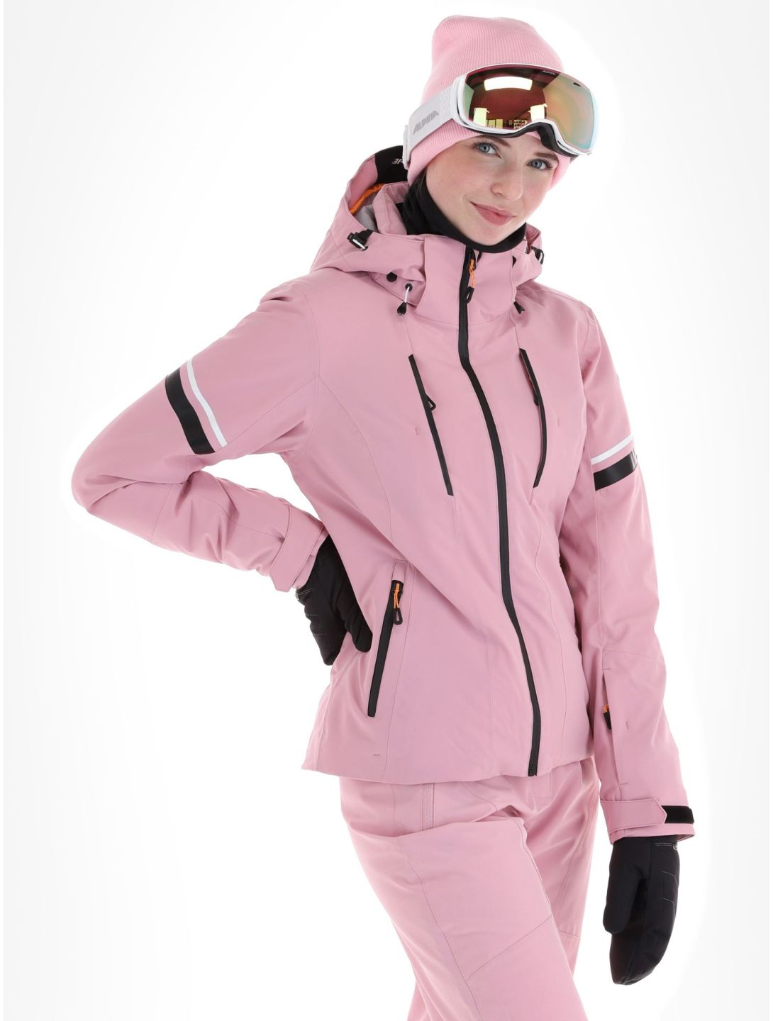 Icepeak, Friona chaqueta de esquí mujeres Lavender rosa 