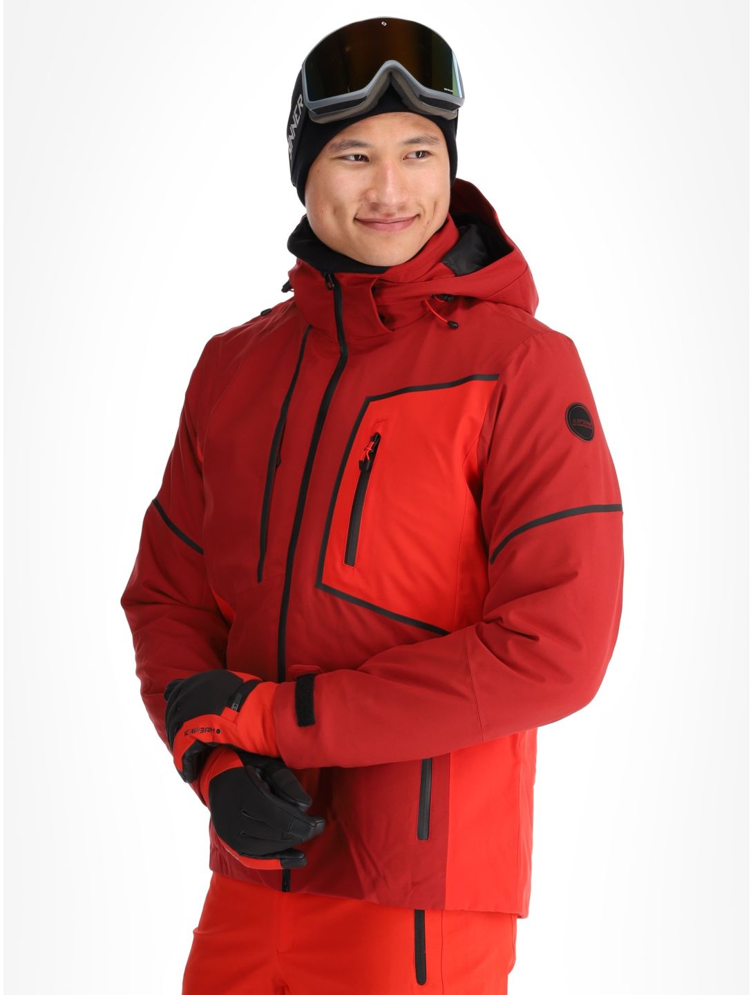 Icepeak, Frisco chaqueta de esquí hombres Cranberry rojo 