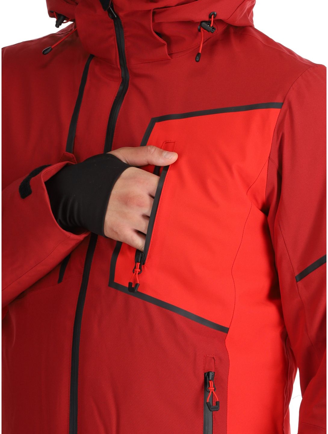 Icepeak, Frisco chaqueta de esquí hombres Cranberry rojo 