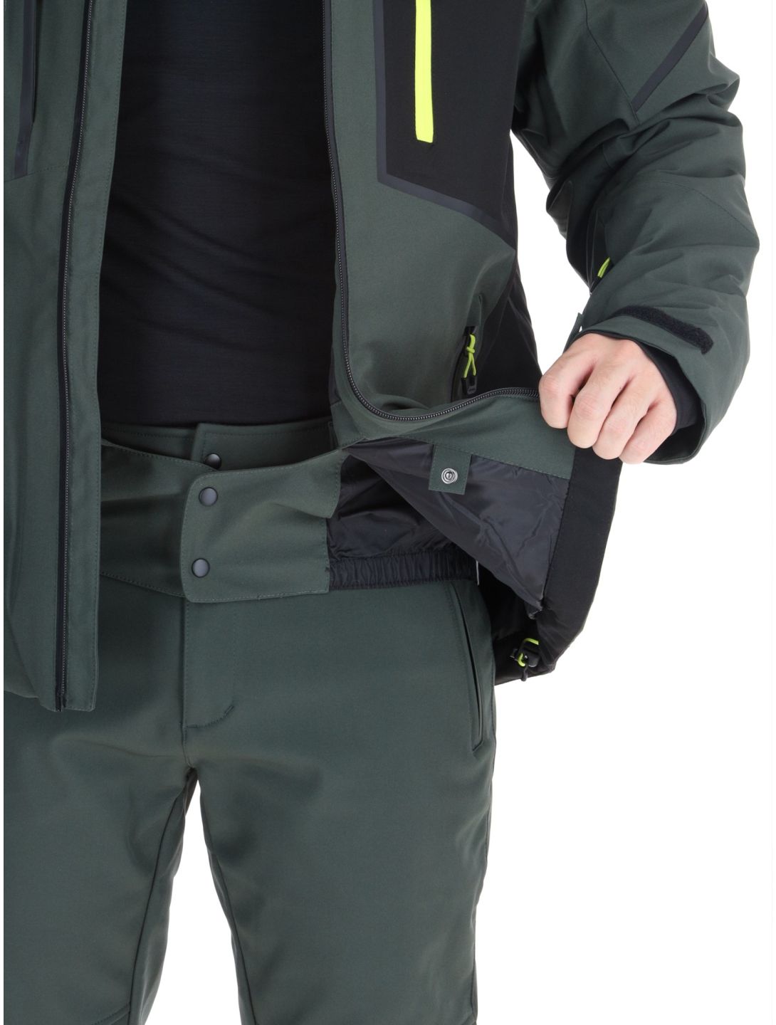 Icepeak, Frisco chaqueta de esquí hombres Dark Olive verde 