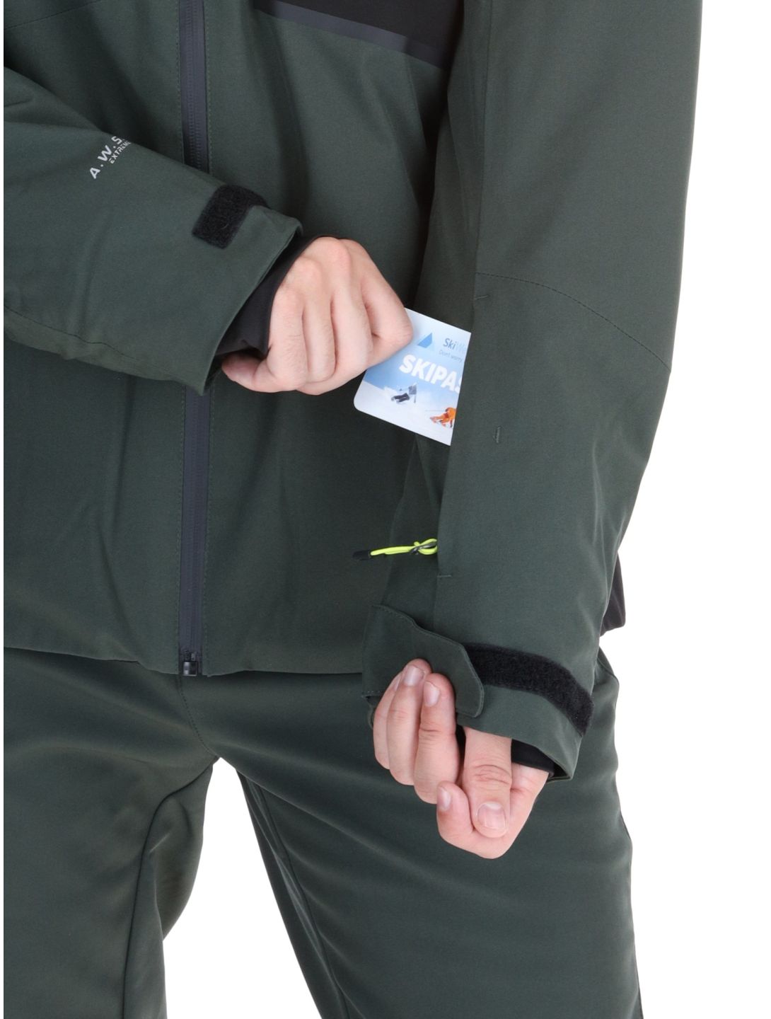 Icepeak, Frisco chaqueta de esquí hombres Dark Olive verde 