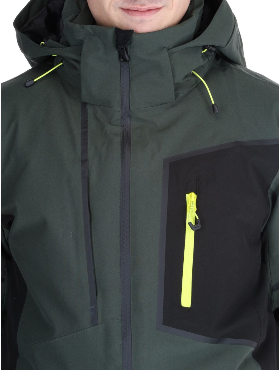 Icepeak, Frisco chaqueta de esquí hombres Dark Olive verde 