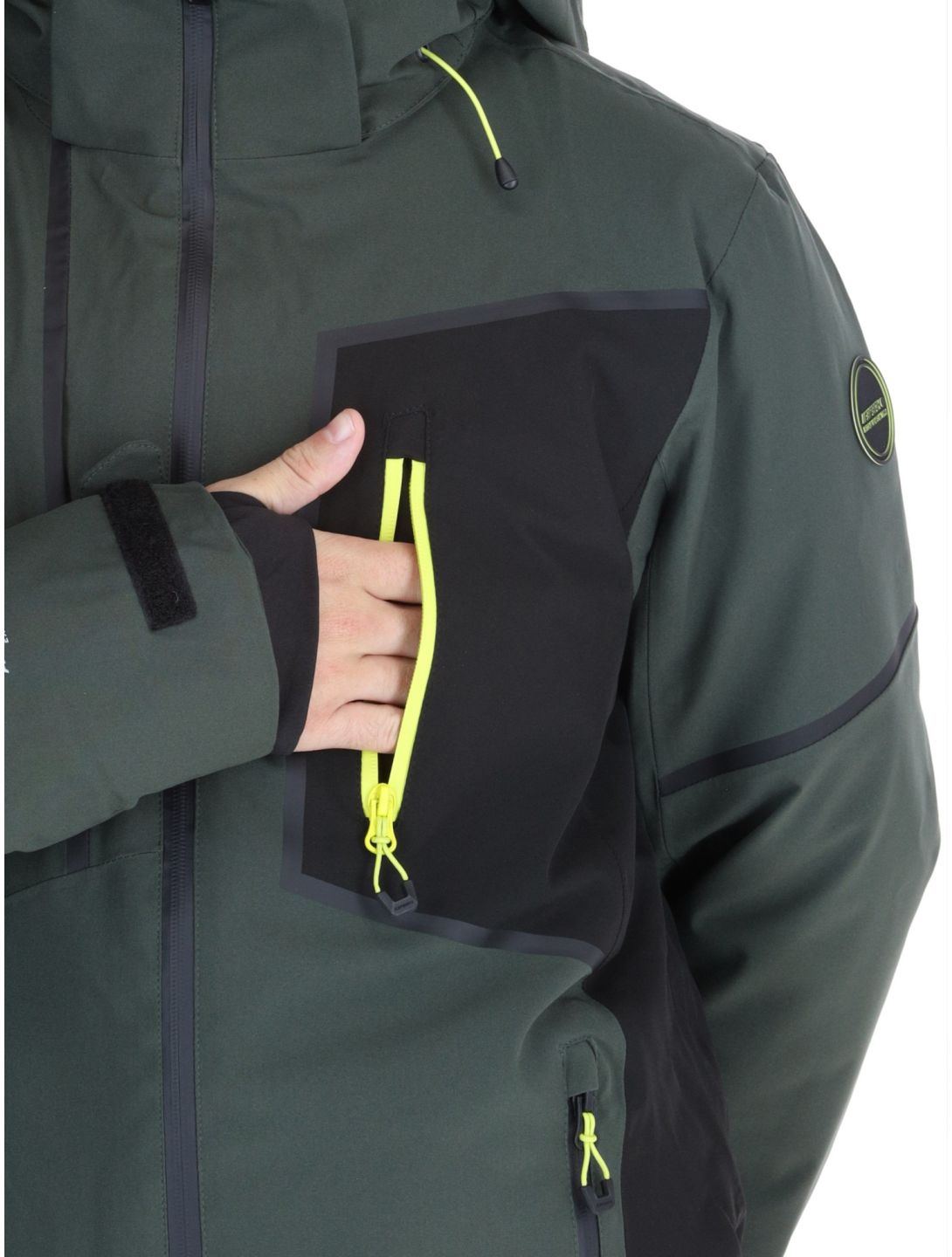 Icepeak, Frisco chaqueta de esquí hombres Dark Olive verde 