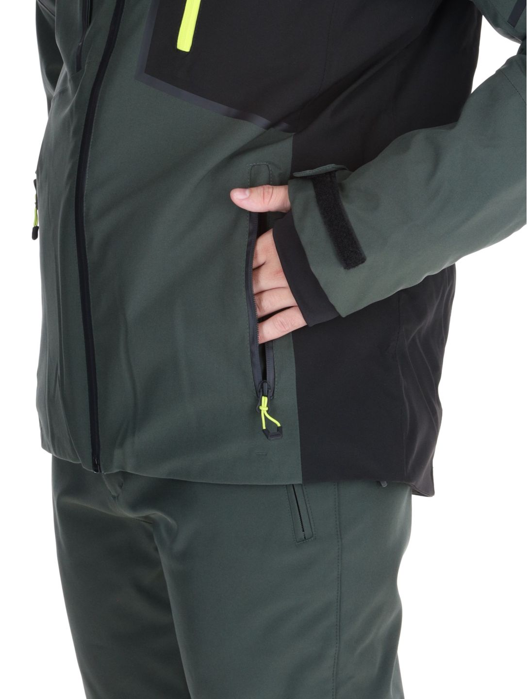 Icepeak, Frisco chaqueta de esquí hombres Dark Olive verde 