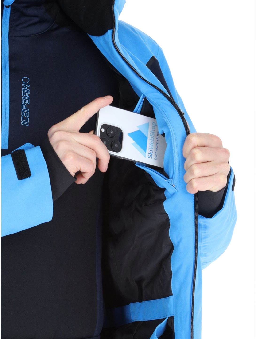 Icepeak, Frisco chaqueta de esquí hombres Sky Blue azul 