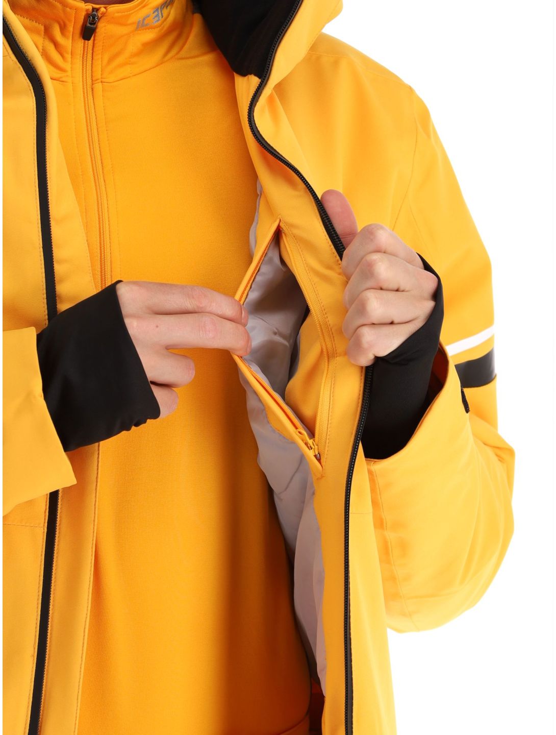 Icepeak, Frisco chaqueta de esquí hombres Yellow amarillo 