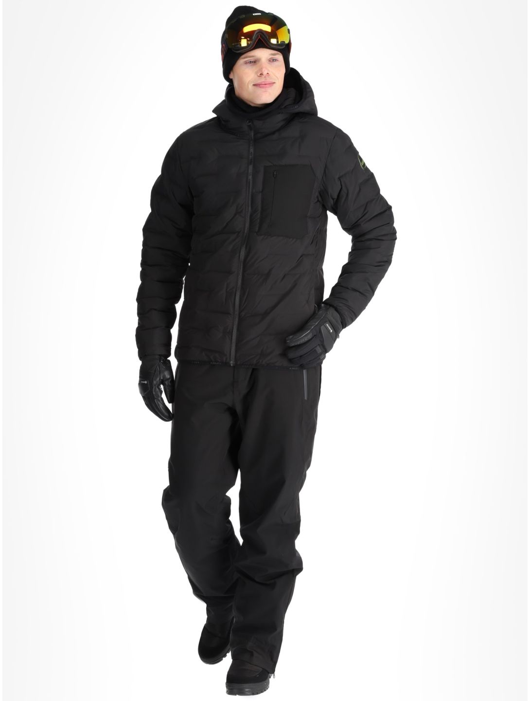 Icepeak, Frontier chaqueta de esquí hombres Black negro 