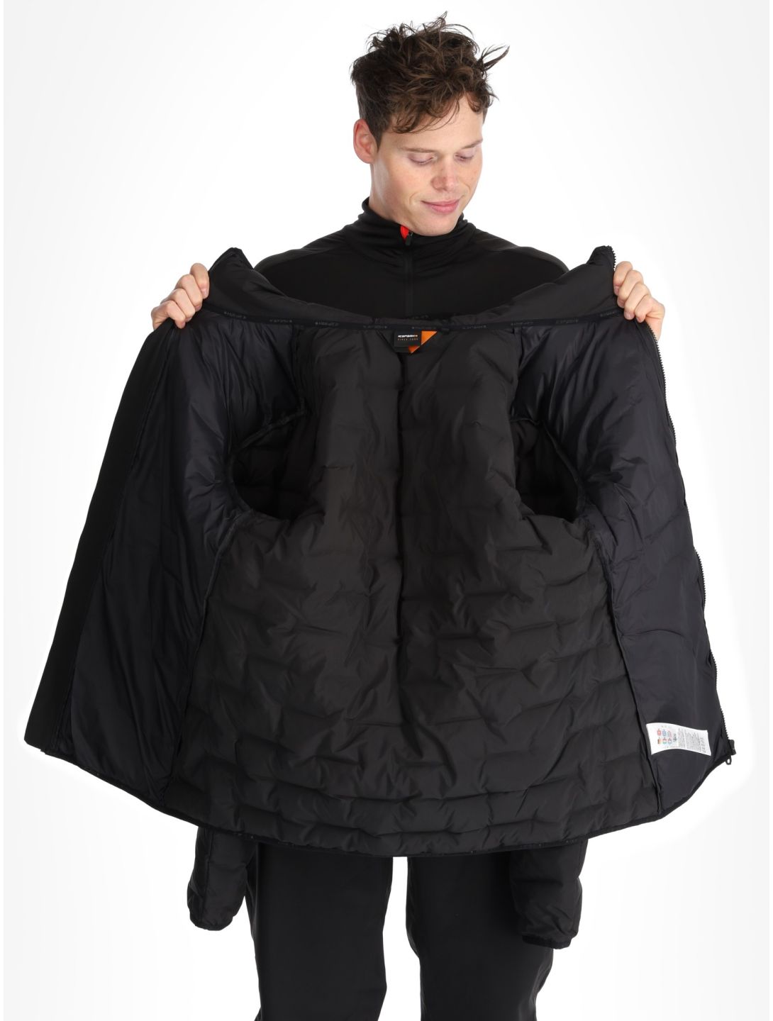 Icepeak, Frontier chaqueta de esquí hombres Black negro 