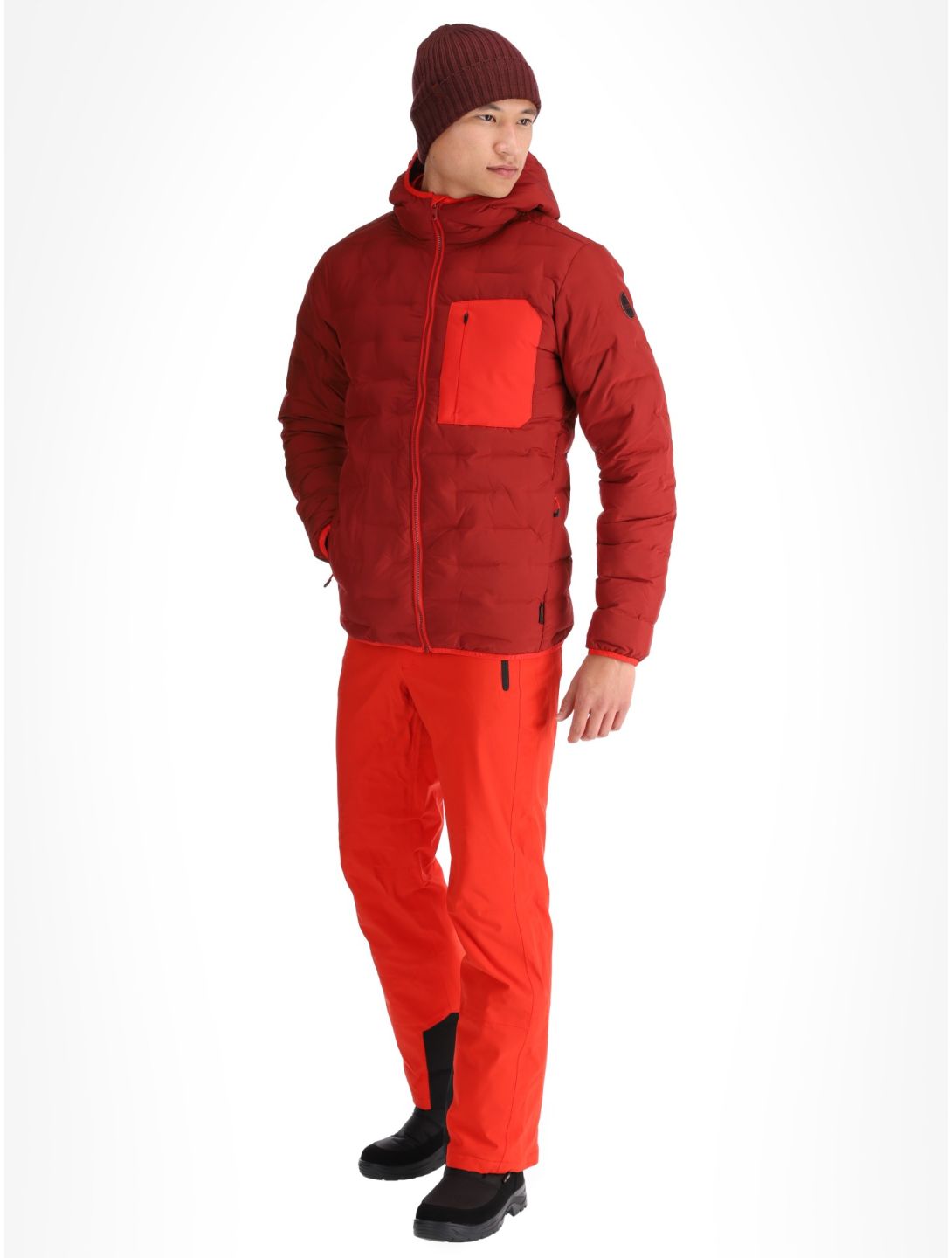 Icepeak, Frontier chaqueta de esquí hombres Cranberry rojo 