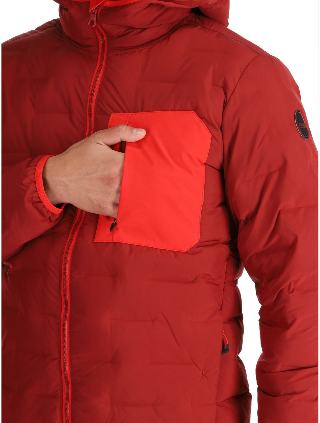 Icepeak, Frontier chaqueta de esquí hombres Cranberry rojo 