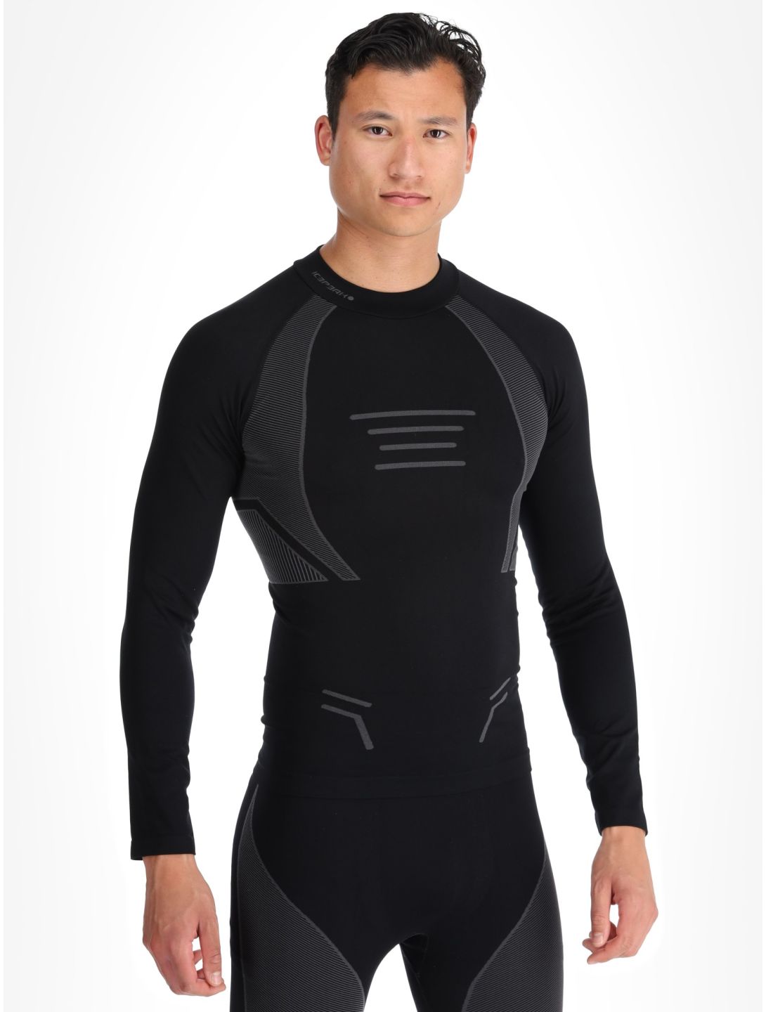 Icepeak, Irondale camisa termoactiva hombres Black negro 