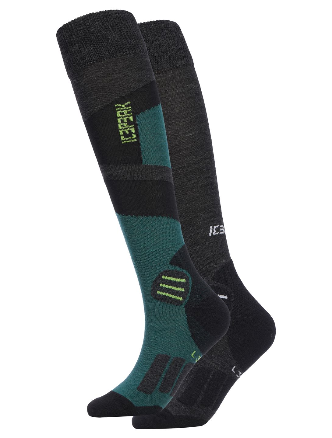 Icepeak, Itasca calcetines de esquí unisex Antique Green verde 