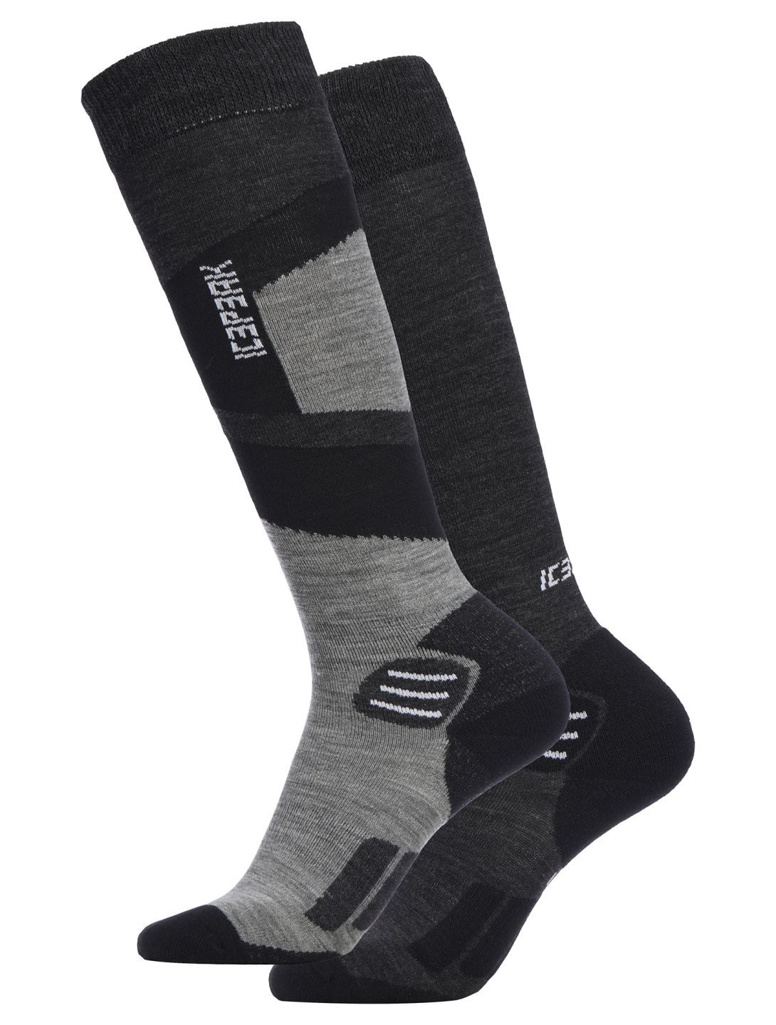 Icepeak, Itasca calcetines de esquí unisex Lead-Grey gris 