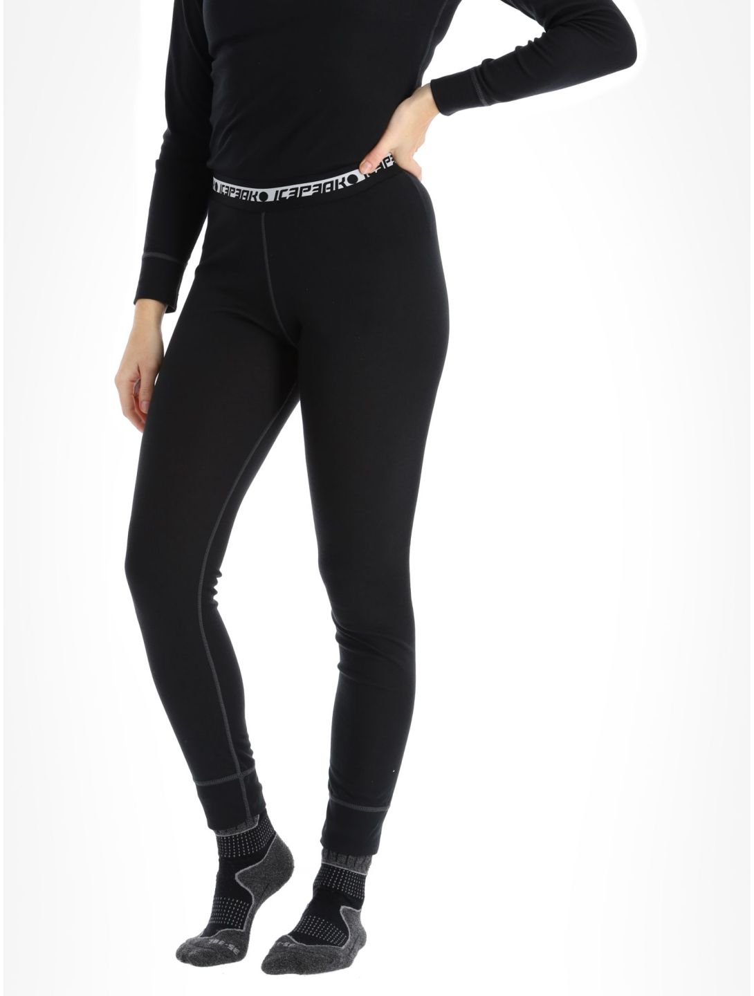 Icepeak, Iveye conjunto termoactivo mujeres Black negro 