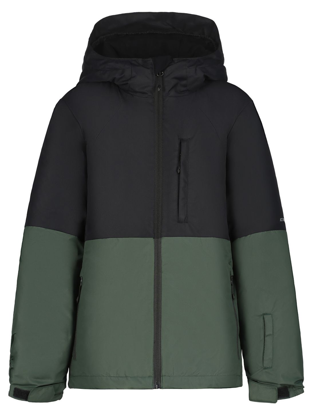 Icepeak, Latimer JR chaqueta de esquí niños Dark Olive verde 