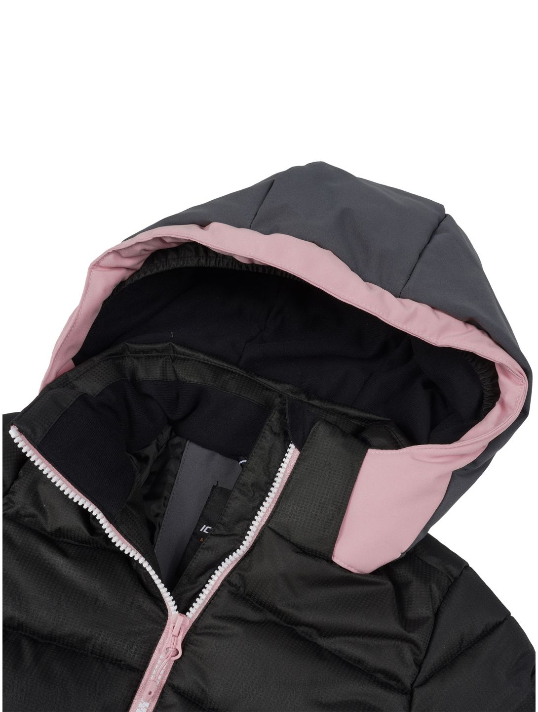 Icepeak, Laval Jr chaqueta de esquí niños Black negro, rosa 