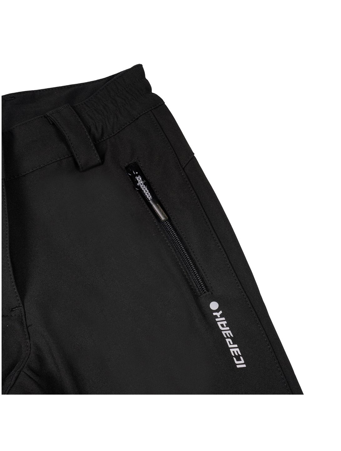 Icepeak, Lenexa Jr pantalones de esquí softshell niños Black negro 