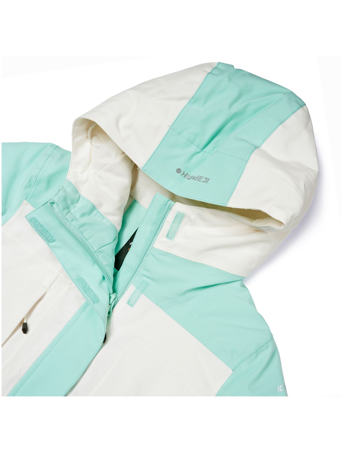 Icepeak, Leoti Jr chaqueta de esquí niños Light Green blanco, púrpura, verde 