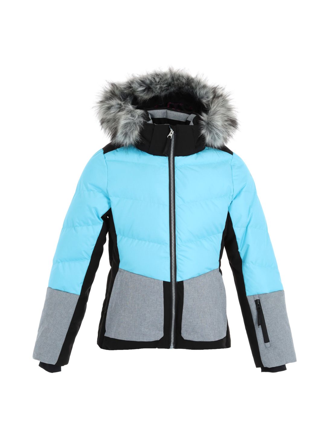 Icepeak, Lillie Jr chaqueta de esquí niños turquoise azul