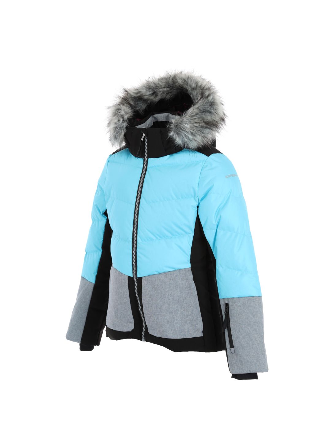 Icepeak, Lillie Jr chaqueta de esquí niños turquoise azul