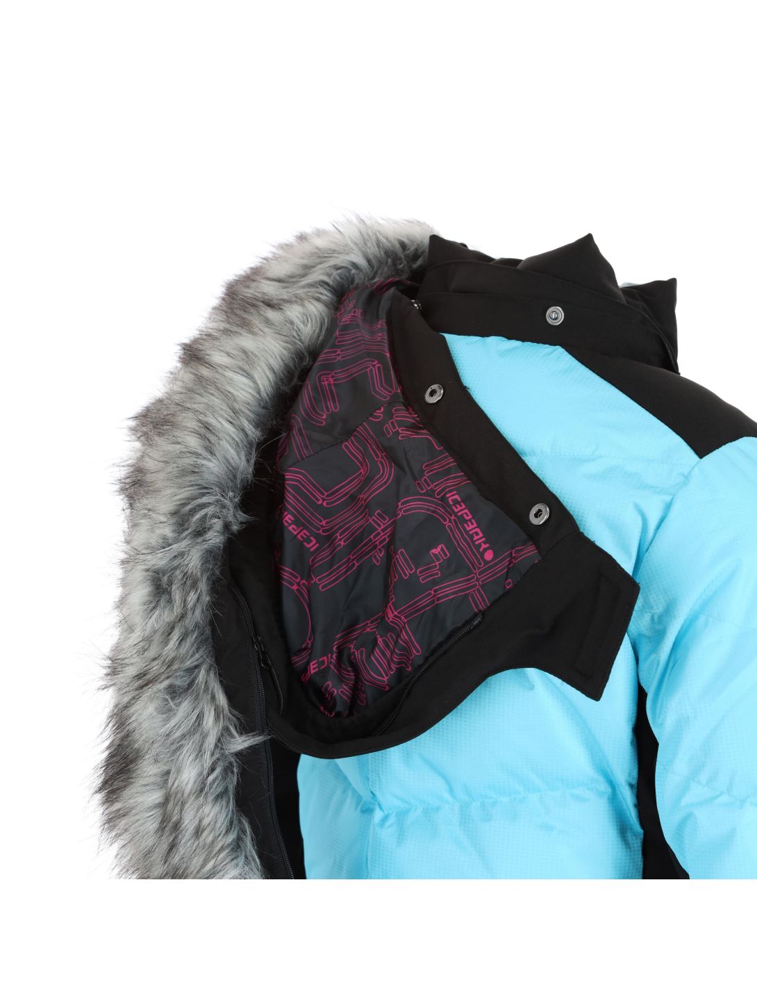 Icepeak, Lillie Jr chaqueta de esquí niños turquoise azul