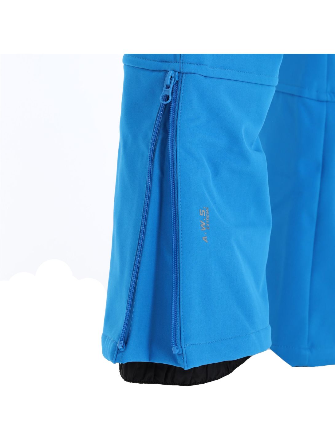 Icepeak, Lodi Jr pantalones de esquí softshell slim fit niños royal azul