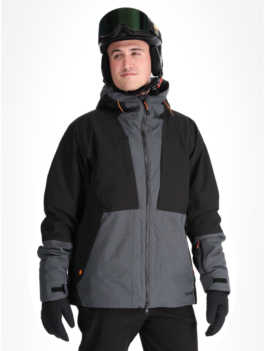 Icepeak, Yaakov chaqueta de esquí hombres Black negro 