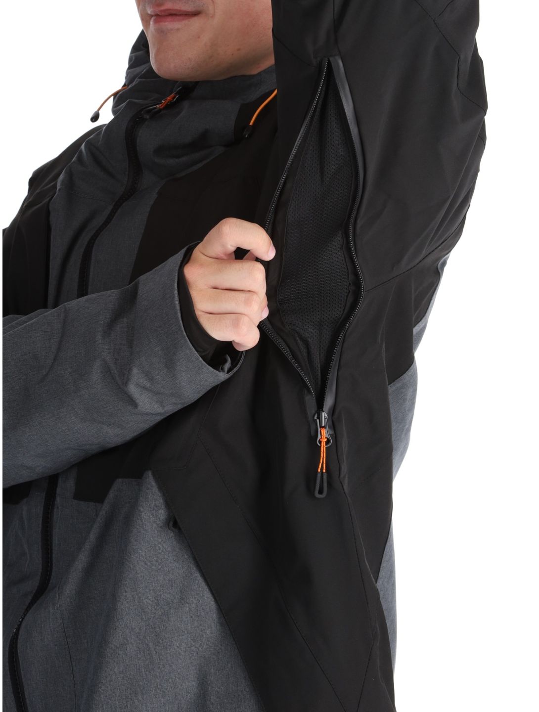 Icepeak, Yaakov chaqueta de esquí hombres Black negro 