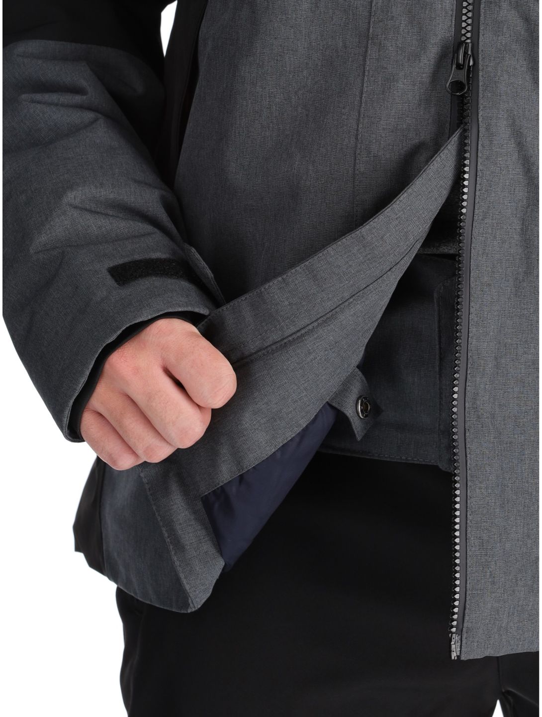 Icepeak, Yaakov chaqueta de esquí hombres Black negro 