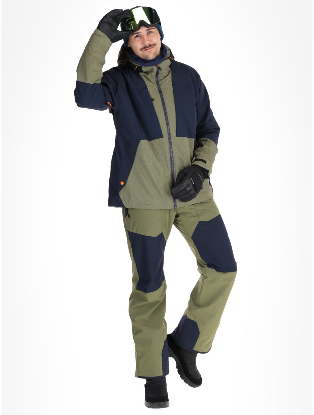 Icepeak, Yaakov chaqueta de esquí hombres Olive verde 