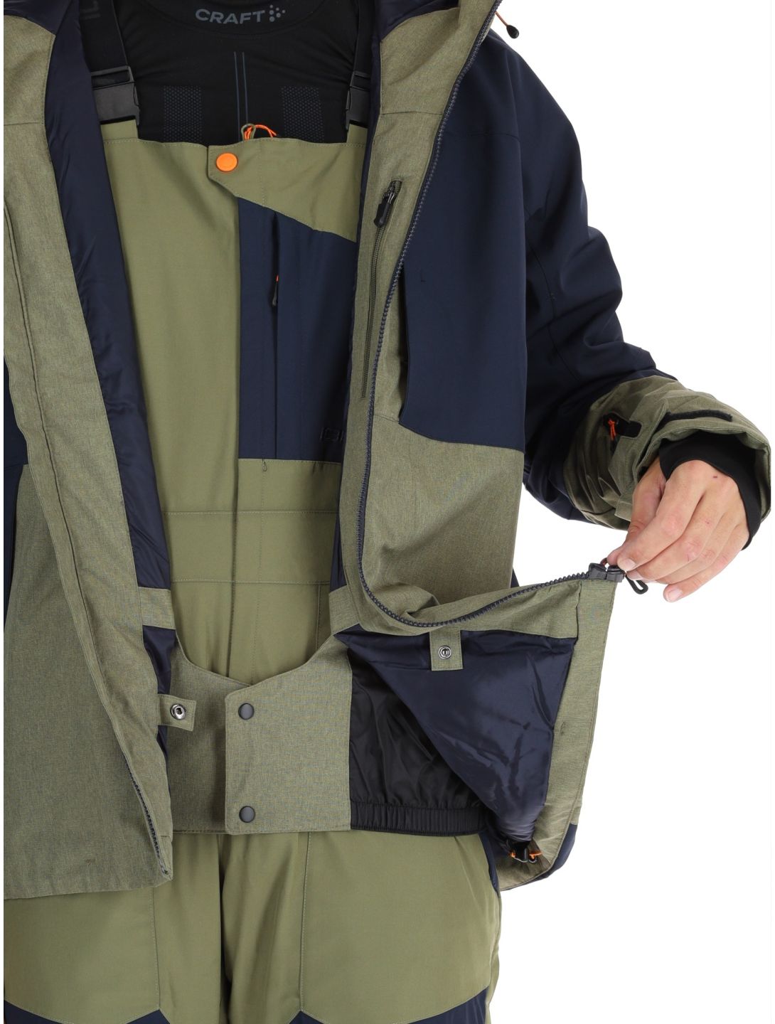 Icepeak, Yaakov chaqueta de esquí hombres Olive verde 