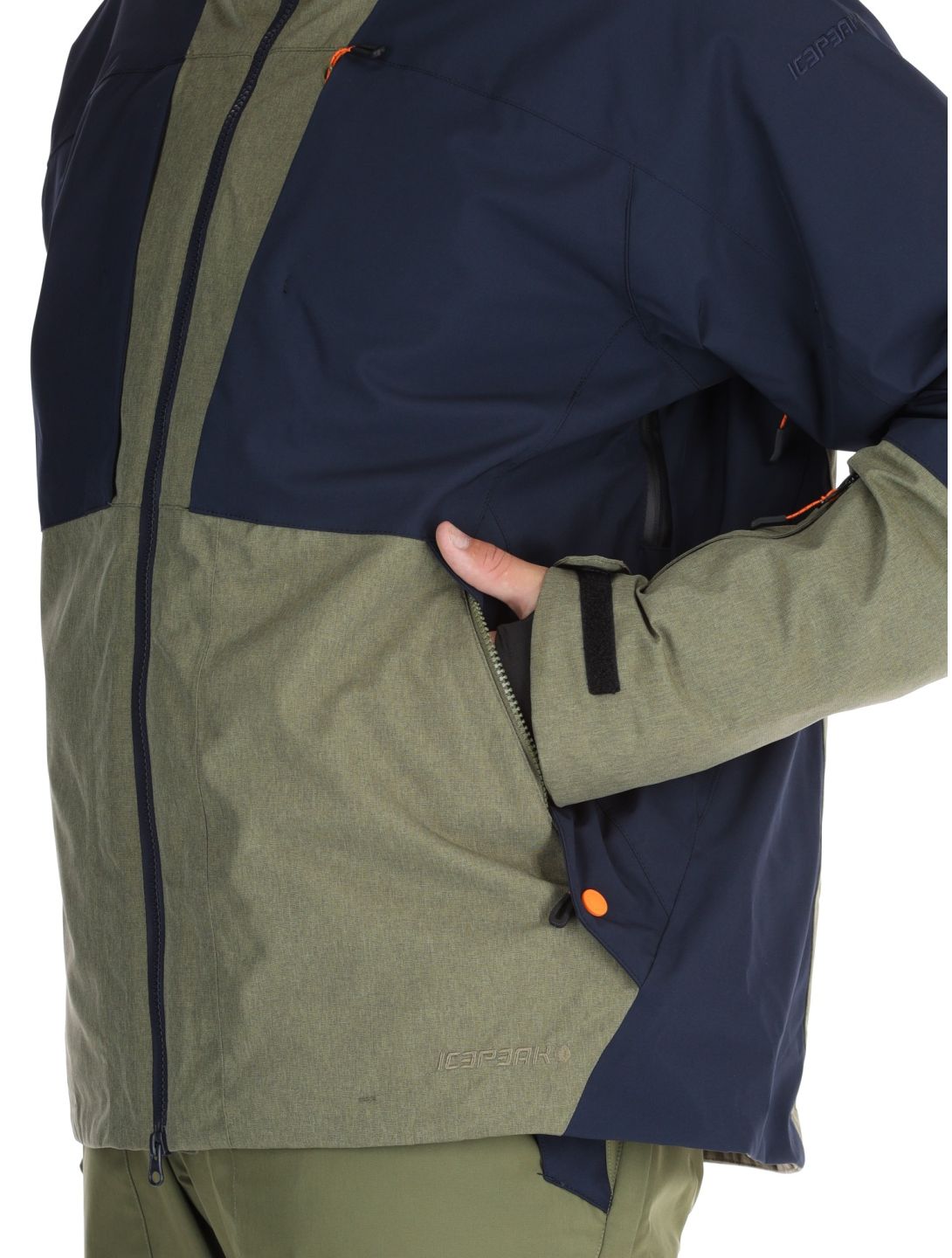 Icepeak, Yaakov chaqueta de esquí hombres Olive verde 