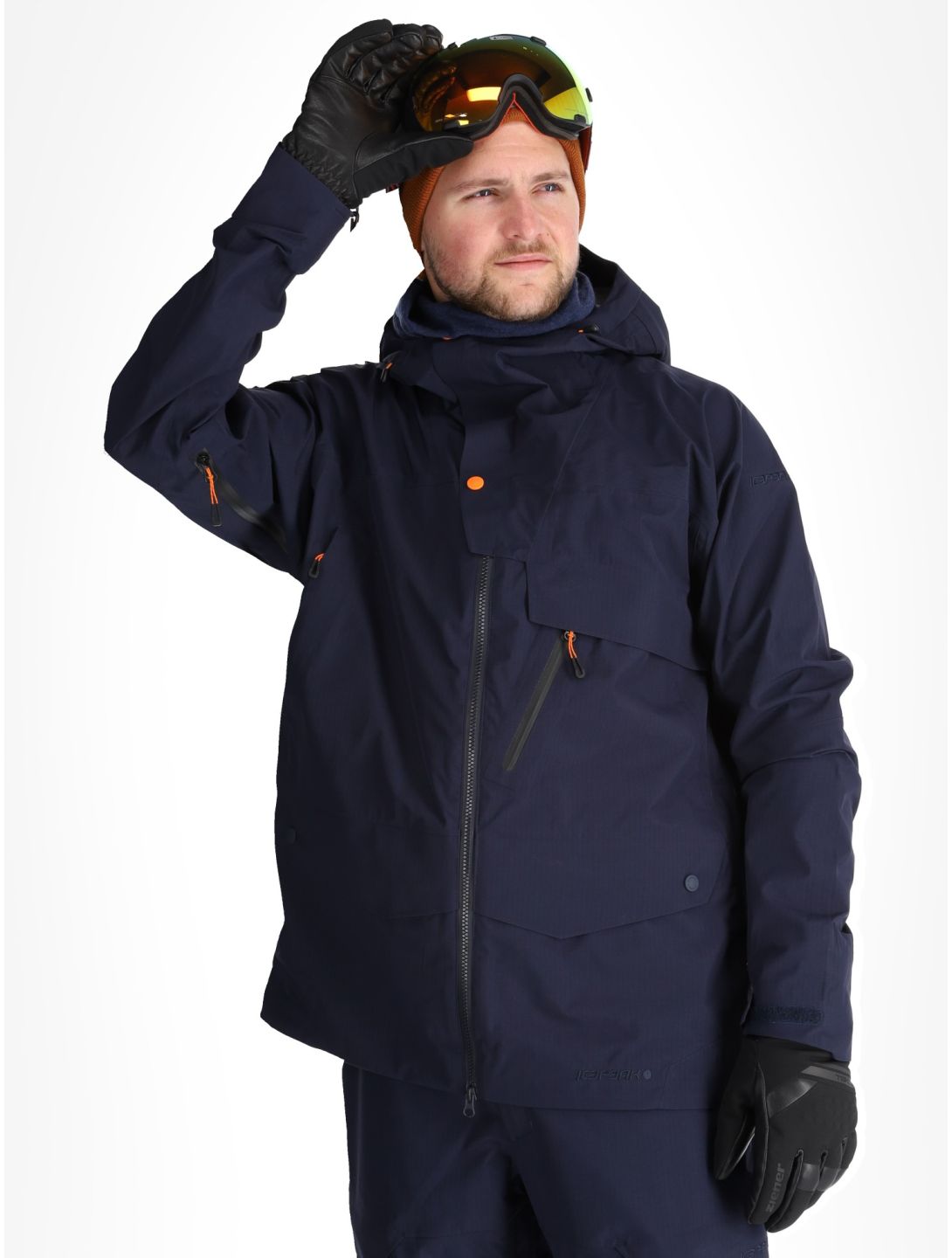 Icepeak, Yaholo chaqueta de esquí hardshell hombres Dark Blue azul 