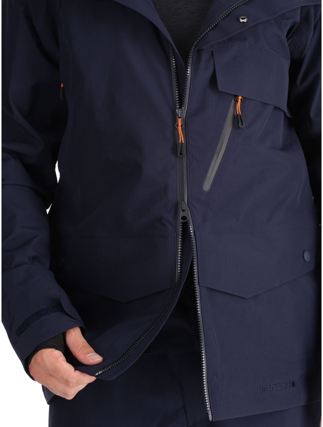 Icepeak, Yaholo chaqueta de esquí hardshell hombres Dark Blue azul 