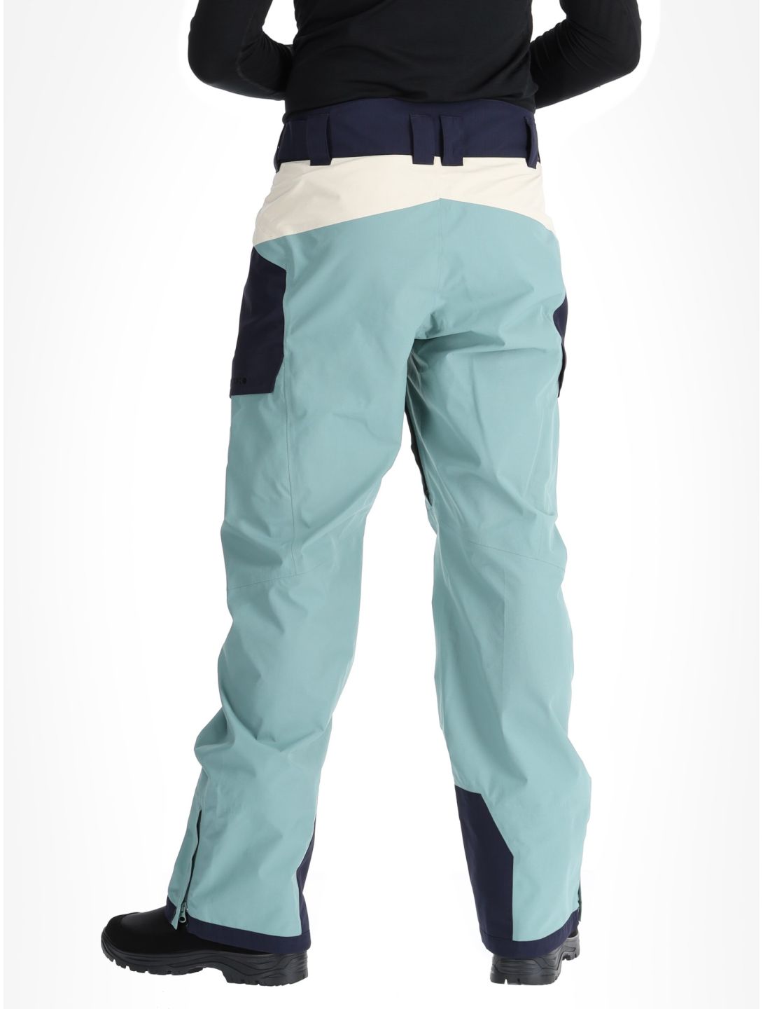 Icepeak, Yakov pantalones de esquí hardshell hombres Antique Green verde 