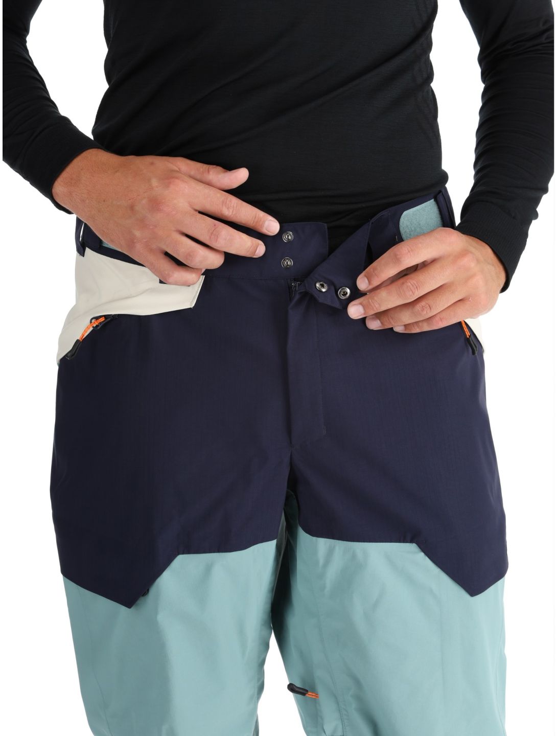 Icepeak, Yakov pantalones de esquí hardshell hombres Antique Green verde 