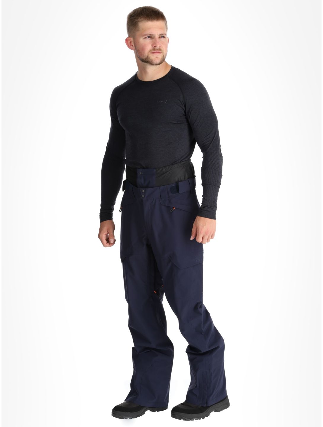 Icepeak, Yakov pantalones de esquí hardshell hombres Dark Blue azul 