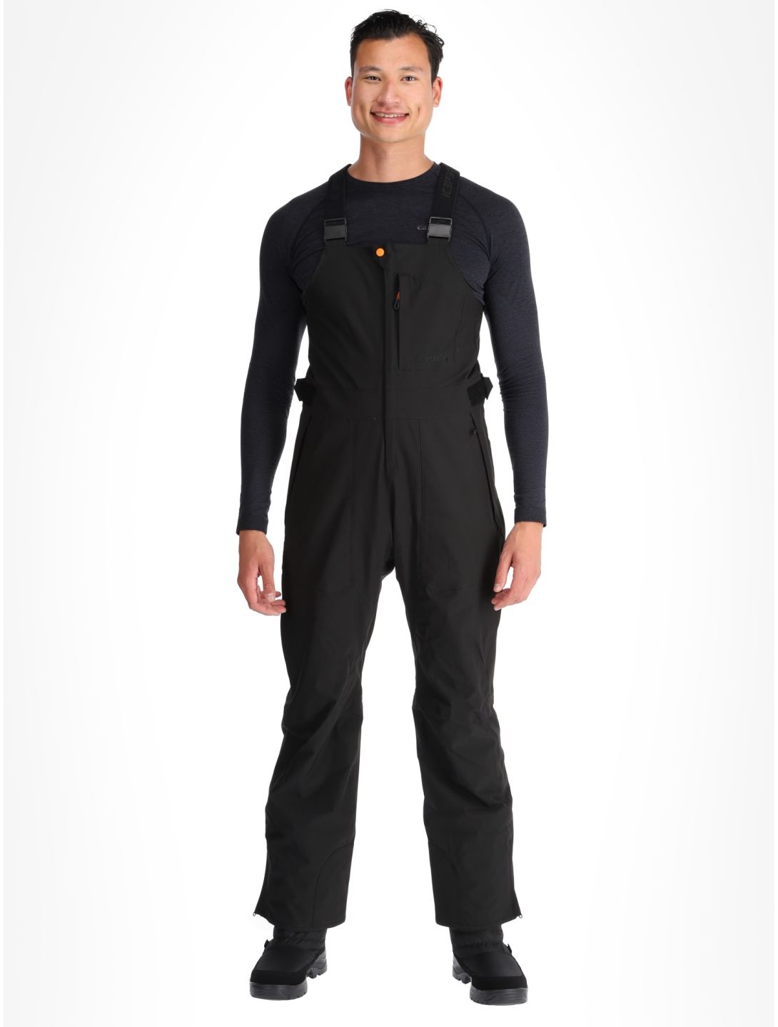 Icepeak, Yuichi pantalones de esquí hombres Black negro 