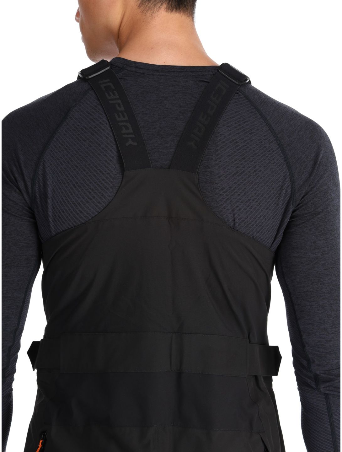 Icepeak, Yuichi pantalones de esquí hombres Black negro 