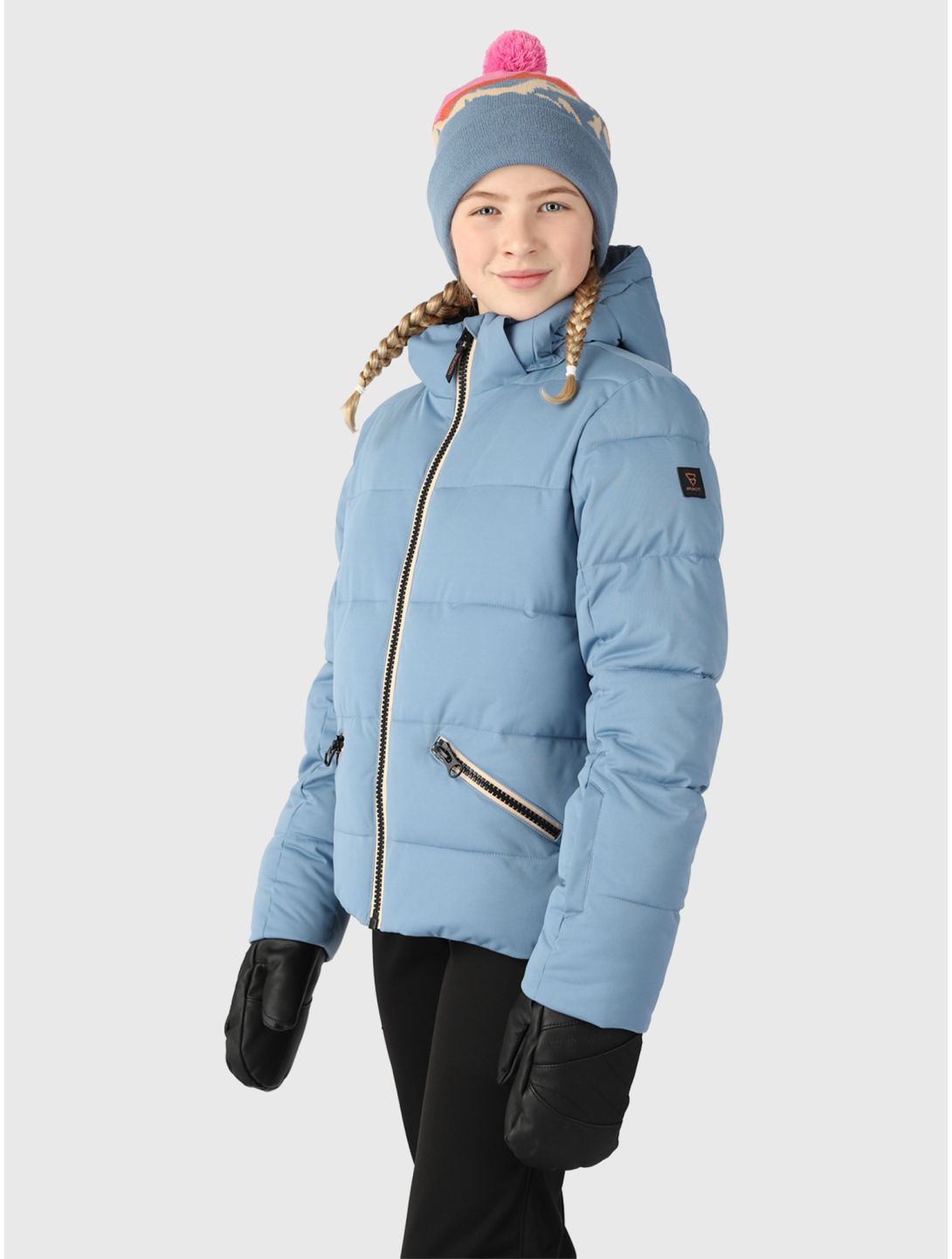 Brunotti, Iraika chaqueta de esquí niños Steel Blue azul 