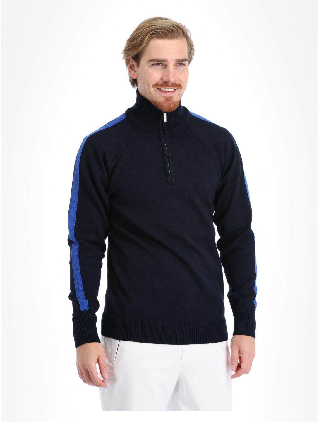 Kama, Merino sweater 4063 sudadera hombres Navy azul 