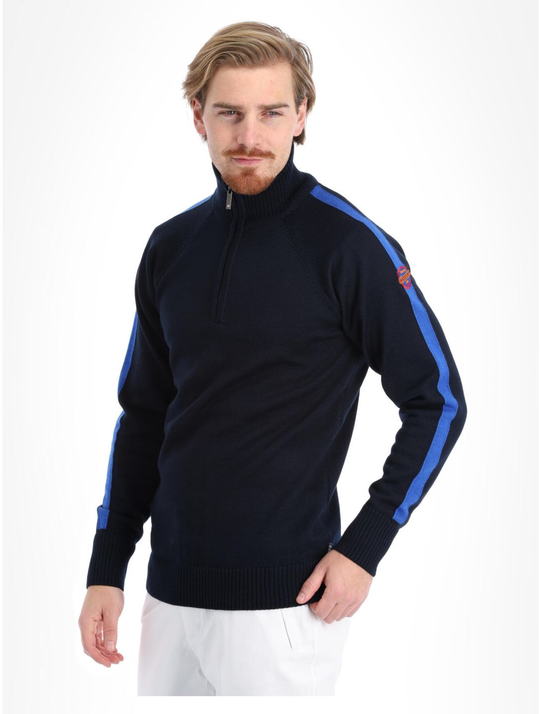 Kama, Merino sweater 4063 sudadera hombres Navy azul 