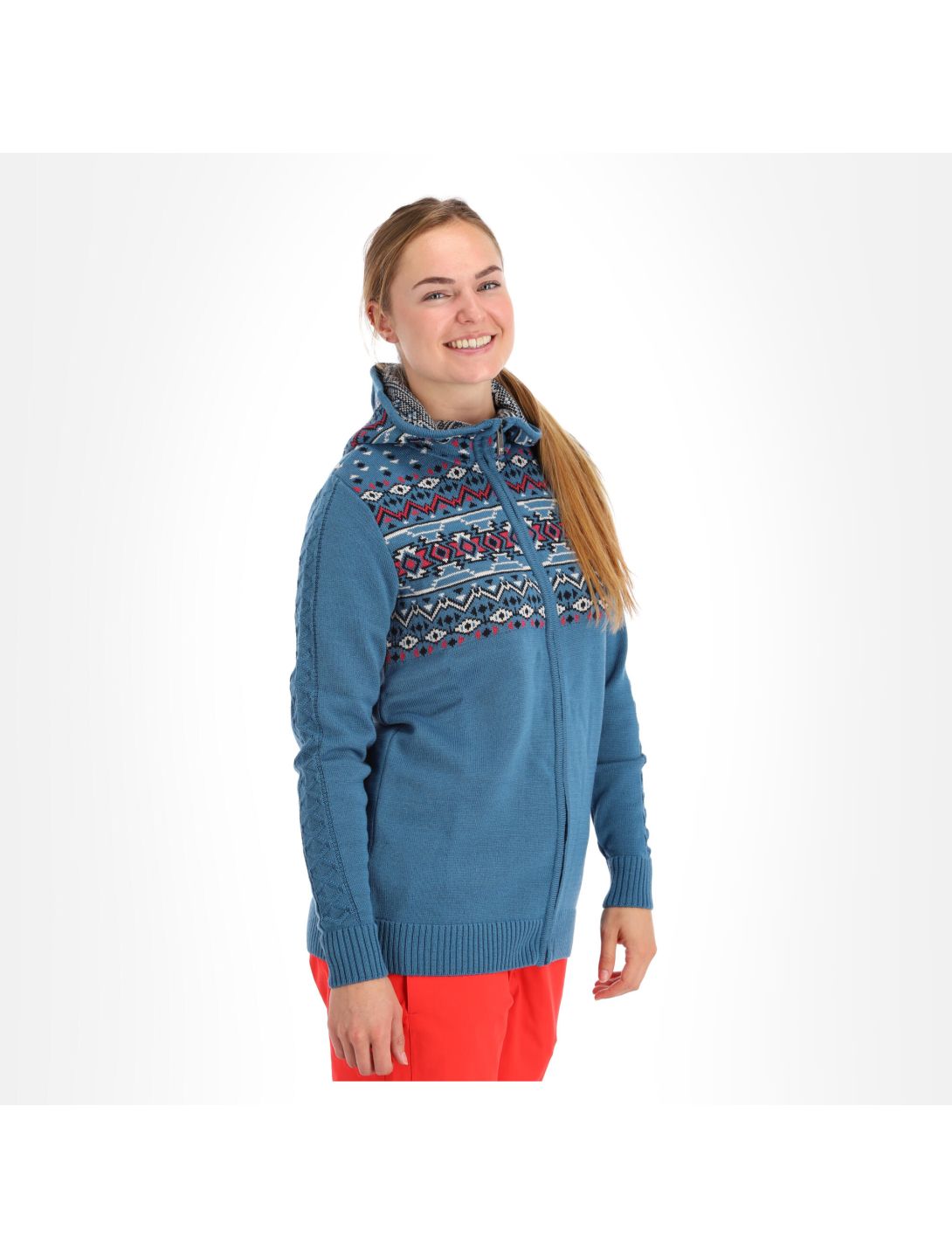 Kama, Sweater Womens chaleco mujeres azul