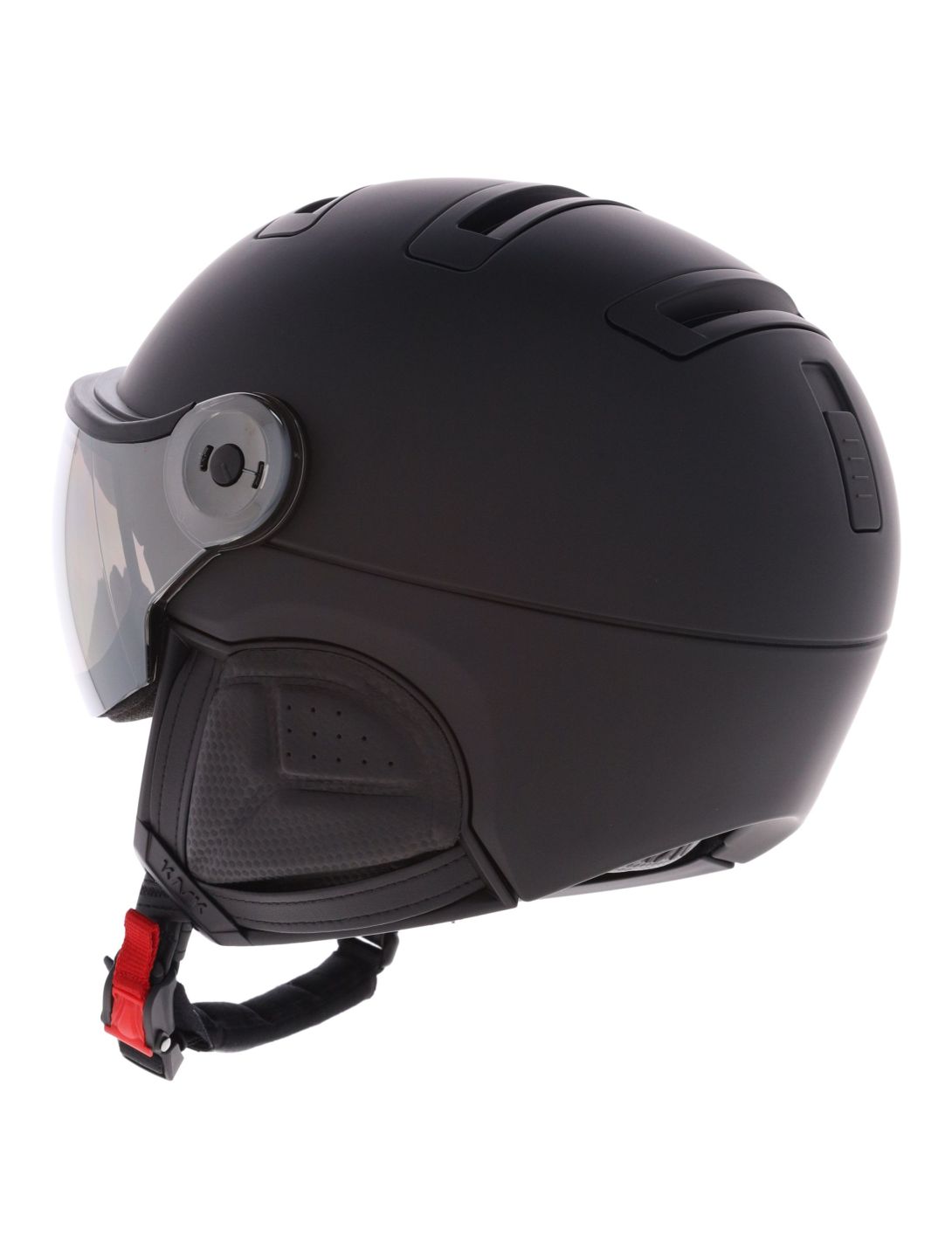 Kask, Piuma-R Shadow Visor casco con visera unisex Black negro 