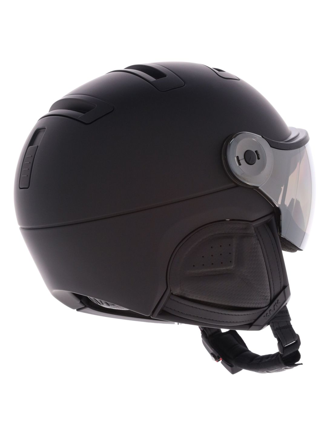 Kask, Piuma-R Shadow Visor casco con visera unisex Black negro 