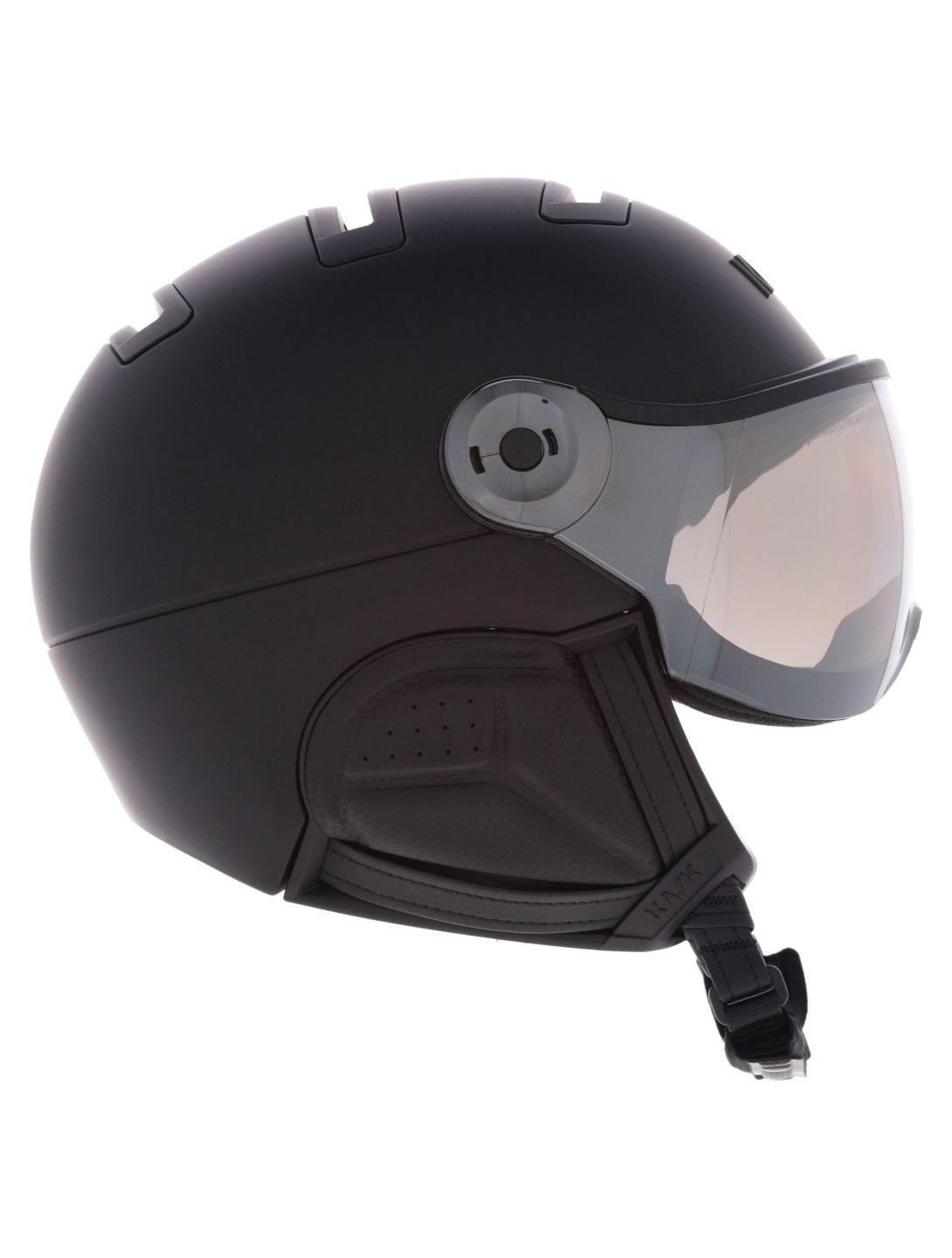 Kask, Piuma-R Shadow Visor casco con visera unisex Black negro 