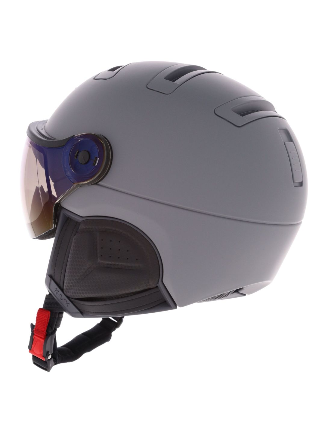 Kask, Piuma-R Shadow Visor casco con visera unisex Grey gris 